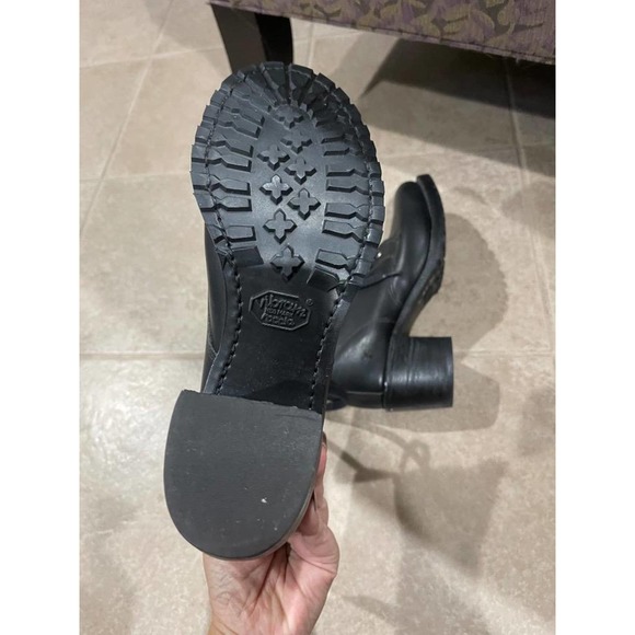 Frye #7748 black laced up boots size 10 (BO500 - Picture 4 of 7